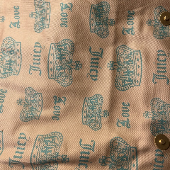 VINTAGE JUICY COUTURE BAG Blue - Picture 13 of 16